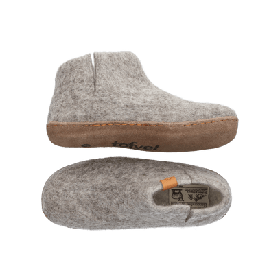 Everest Wolvilt Sloffen Grey/Natural