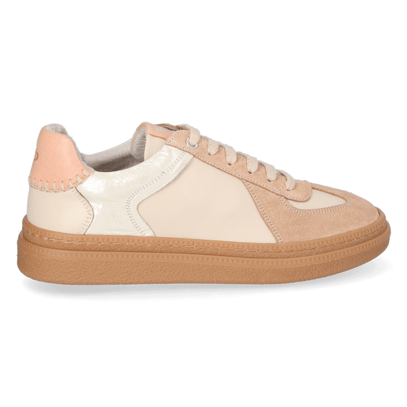 Aurea Dames Sneakers Leer Crema Aurea Dames Sneakers Leer Crema