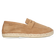 Benet Heren Espadrilles Suede Camel