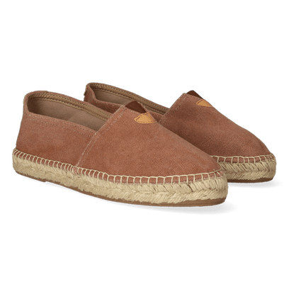 Blanes-ER Katoen Espadrilles Bru