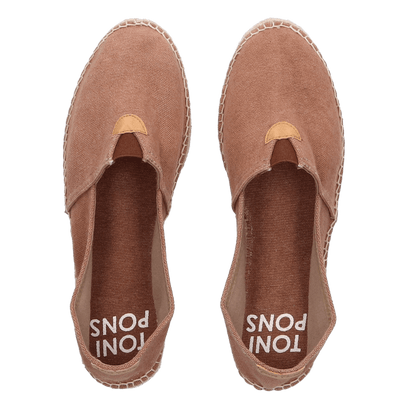 Blanes-ER Katoen Espadrilles Bru