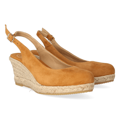Bremen-5A Dames Espadrilles Cuiro