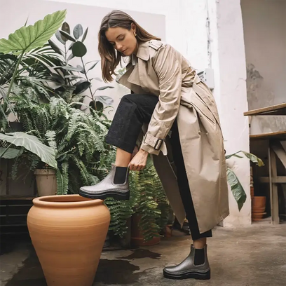 Calgary Dames Chelsea Regenboots Plati