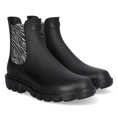 Clayton Dames Regenboots Zebra