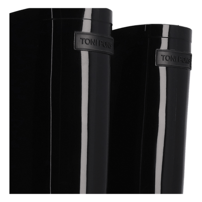 Clermont Dames Regenlaarzen Negre