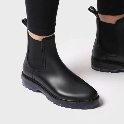 Coney Dames Regenboots Negre