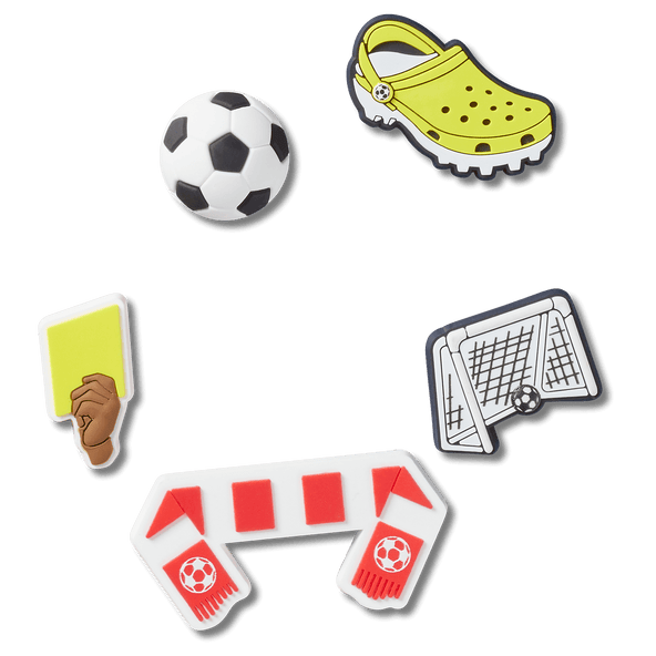 Soccer Team Jibbitz 5-Pack Soccer Team Jibbitz 5-Pack