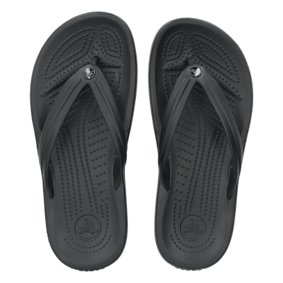 Crocband Flip Slippers Black/Slate Grey