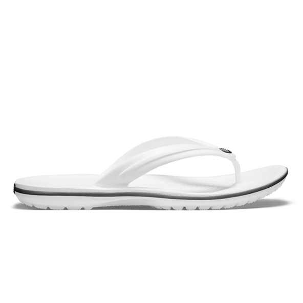Crocband Flip Slippers White Crocband Flip Slippers White