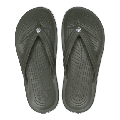Crocband Flip Slippers Dusty Olive
