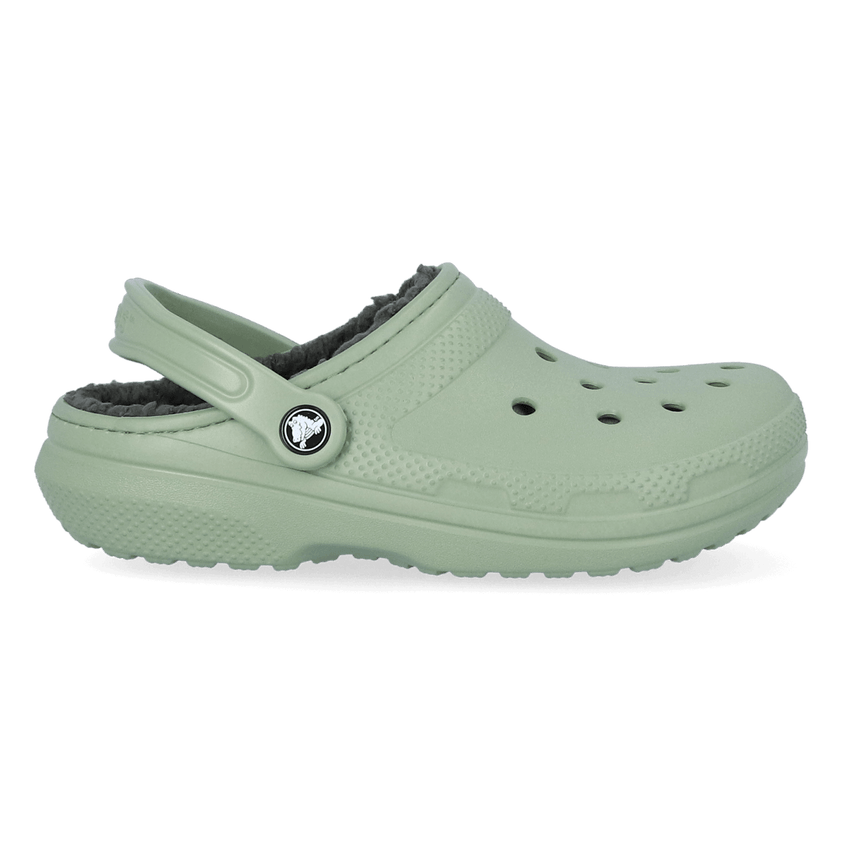 Classic Lined Clog Moss/Multi