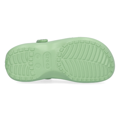 Classic Platform Clogs Fair Green
