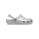 Classic Glitter Clogs Kids Silver