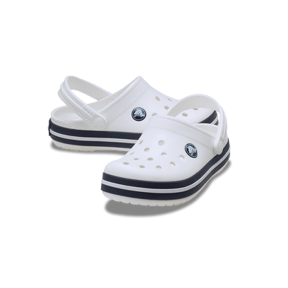 Crocband Clogs Toddler White/Navy