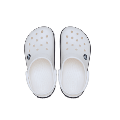 Crocband Clogs Toddler White/Navy