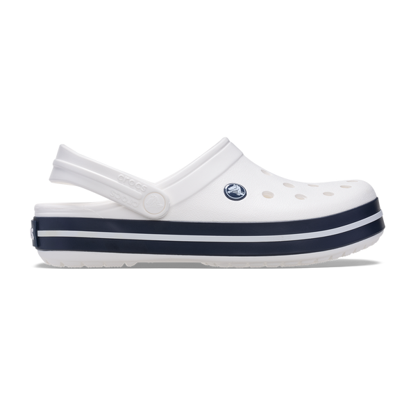 Crocband Clogs Kids White/Navy Crocband Clogs Kids White/Navy