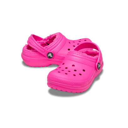 Classic Lined Clog Toddler Party Pink