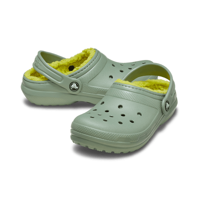 Classic Lined Clog Kids Moss