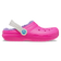 Classic Lined Clog Kids Pink Crush/Multi