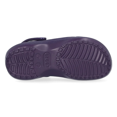 Classic Platform Glitter Clogs Dark Iris