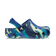Classic Marbled Clogs Kids Navy/Turbo Teal