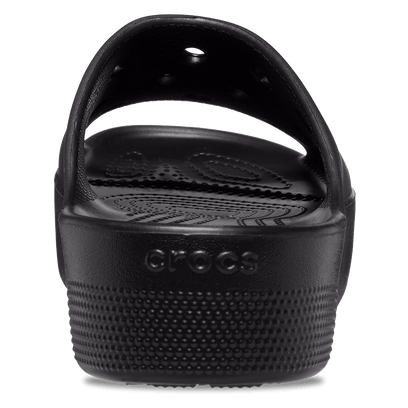 Classic Platform Slide Slippers Black