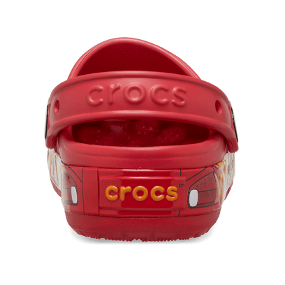 Crocband Lightning Mcqueen Kids Clogs Red
