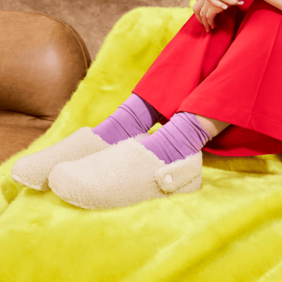 Classic Cozzzy Slipper Stucco