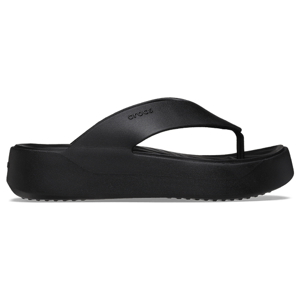 Getaway Platform Flip Slippers Black Getaway Platform Flip Slippers Black