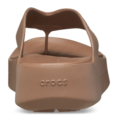 Getaway Platform Flip Slippers Latte