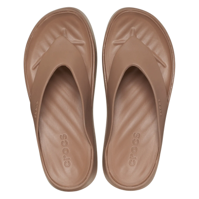 Getaway Platform Flip Slippers Latte