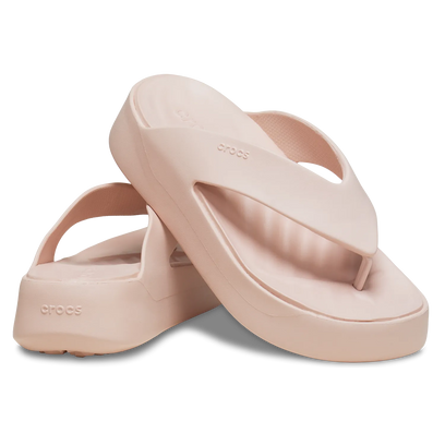 Getaway Platform Flip Slippers Quartz