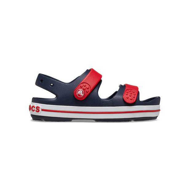 Crocband Cruiser Kids Sandalen Fair Navy/Varsity Red Crocband Cruiser Kids Sandalen Fair Navy/Varsity Red