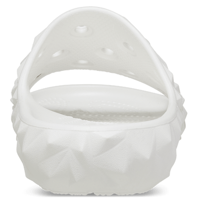 Classic Geometric Slide V2 Slippers White