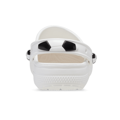 Classic Soccer Ball Clogs Toddler White/Black