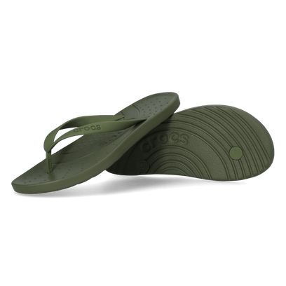 Crocs Flip Slippers Army Green