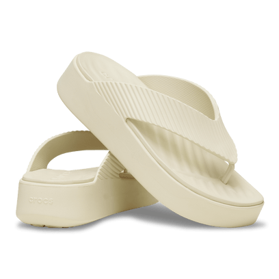 Getaway Groove Platform Flip Slippers Sandstone