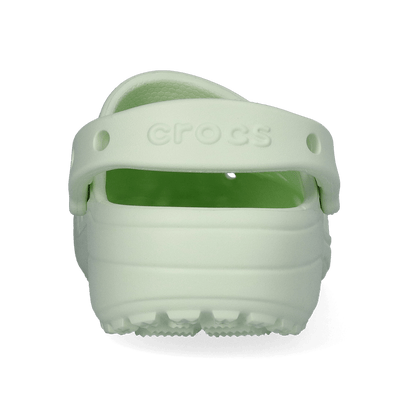 Classic Floral Cut Out Clogs Jade Tint