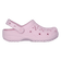 Classic Floral Cut Out Clogs Pink Milk