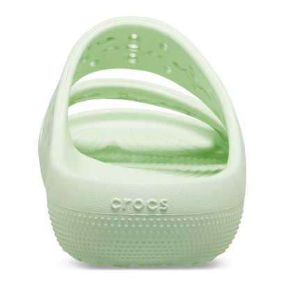 Classic Floral Cut Out Slippers Jade Tint