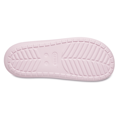 Classic Floral Cut Out Slippers Pink Milk