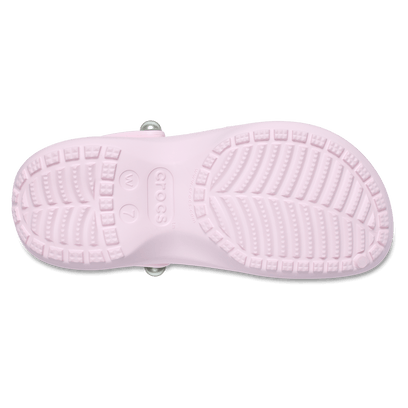 Classic Platform Pearl Clogs Pink Milk