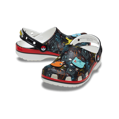 Classic Pokemon Print Clogs Kids