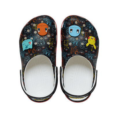 Classic Pokemon Print Clogs Kids