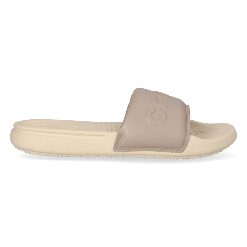 All Day Slide Dames Slippers Bone/Taupe