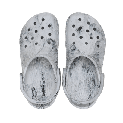 Classic Clogs Kids Grey Swirl