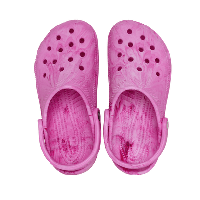 Classic Clogs Kids Pink Swirl