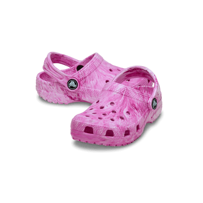 Classic Clogs Toddler Pink Swirl