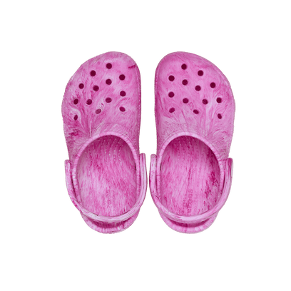 Classic Clogs Toddler Pink Swirl