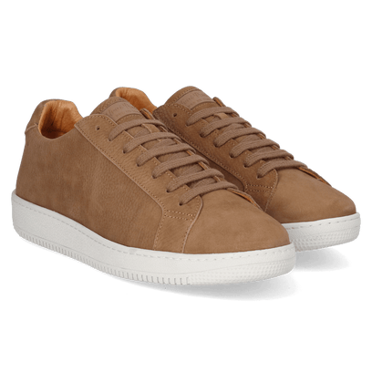 Dalmau Heren Sneakers Nubuck Camel
